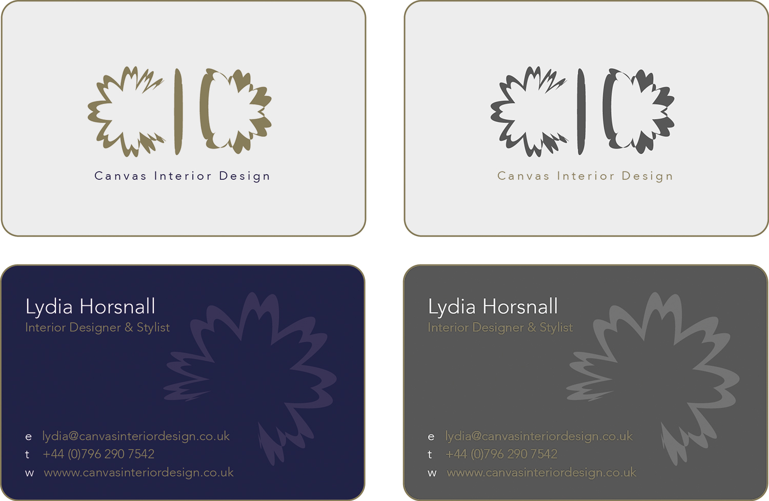 Business Card Design by nickcantan for Canvas Interior Design | Design #7793504