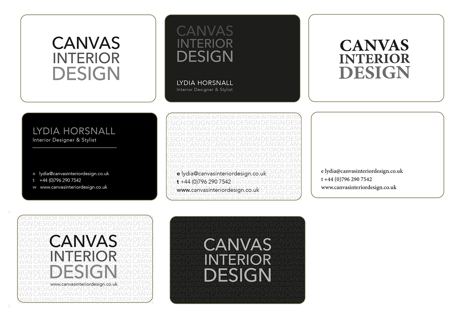 Business Card Design by nickcantan for Canvas Interior Design | Design #7795933