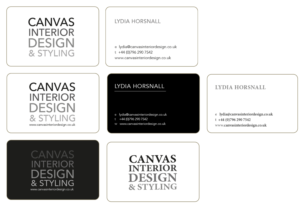 Business Card Design by nickcantan for Canvas Interior Design | Design: #7843428
