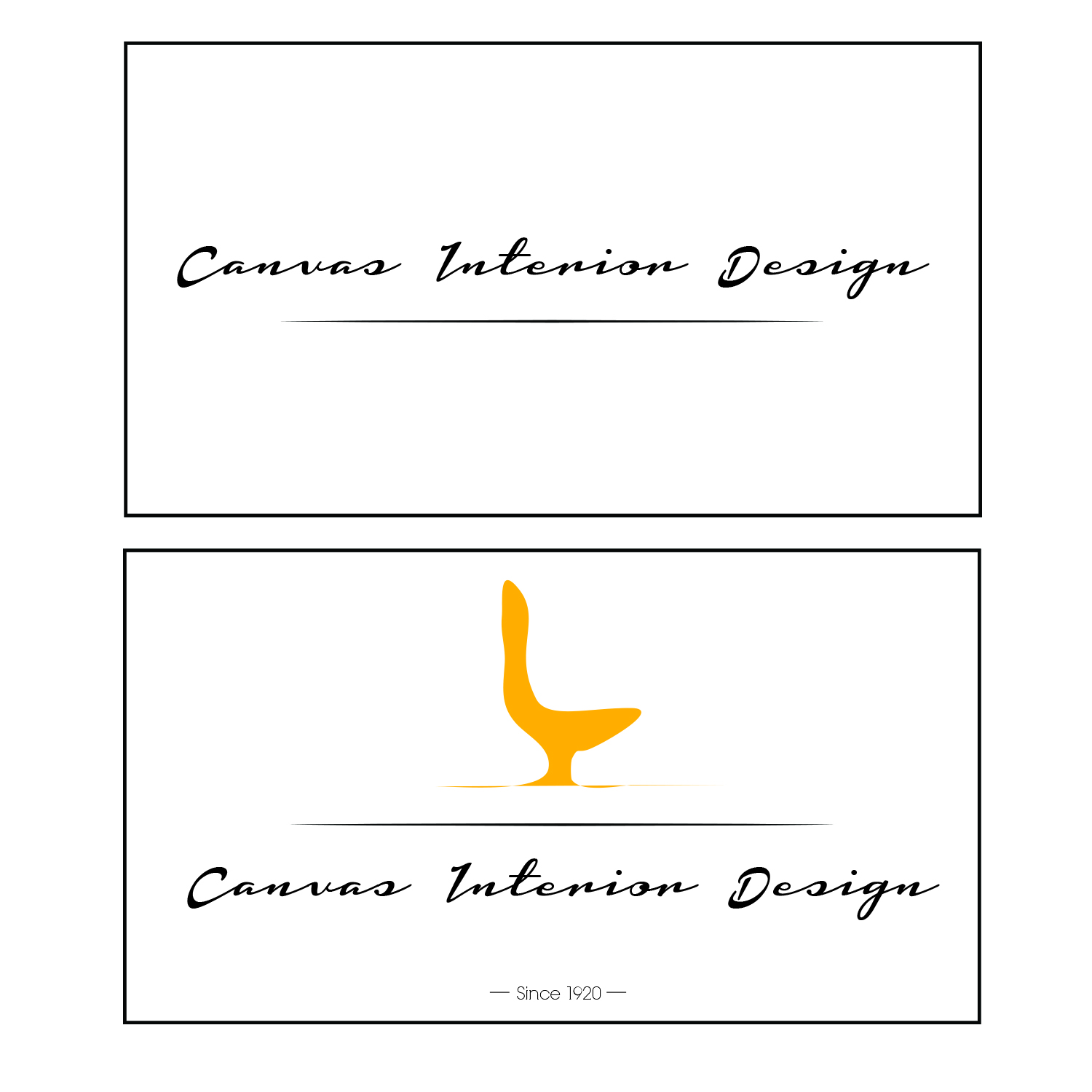 Business Card Design by g.filice67 for Canvas Interior Design | Design #7793006