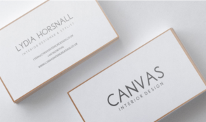 Diseño de Tarjeta de Presentación por Amy Curley para Canvas Interior Design | Diseño #7868220