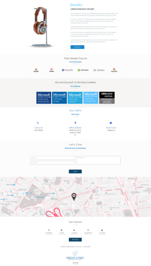 Startup Technology Consulting Firm in NYC Needs A Website | Web Design by Expert Designer
