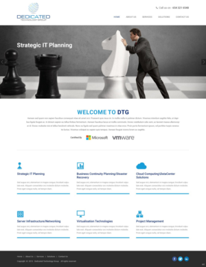 Web-Design von pb für Dedicated Technology Group | Design: #7796635