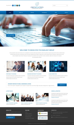 Web-Design von pb für Dedicated Technology Group | Design: #7801407