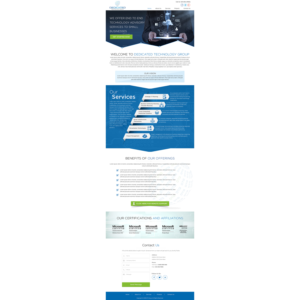 Web-Design von Shaurya Arts für Dedicated Technology Group | Design: #7815949