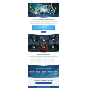 Web-Design von Shaurya Arts für Dedicated Technology Group | Design: #7824124