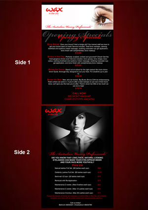 Flyer Design by Sharon