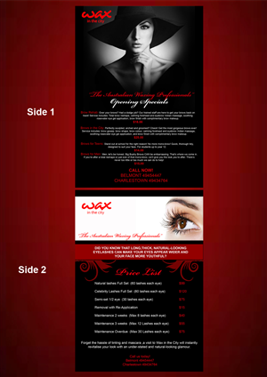 Flyer Design by Sharon for this project | Design: #1931793