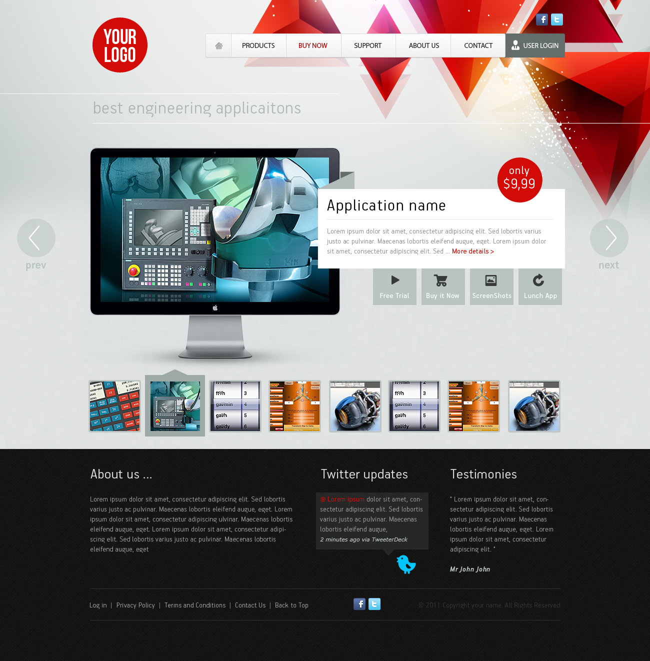 Web Design by blefish for this project | Design #398997