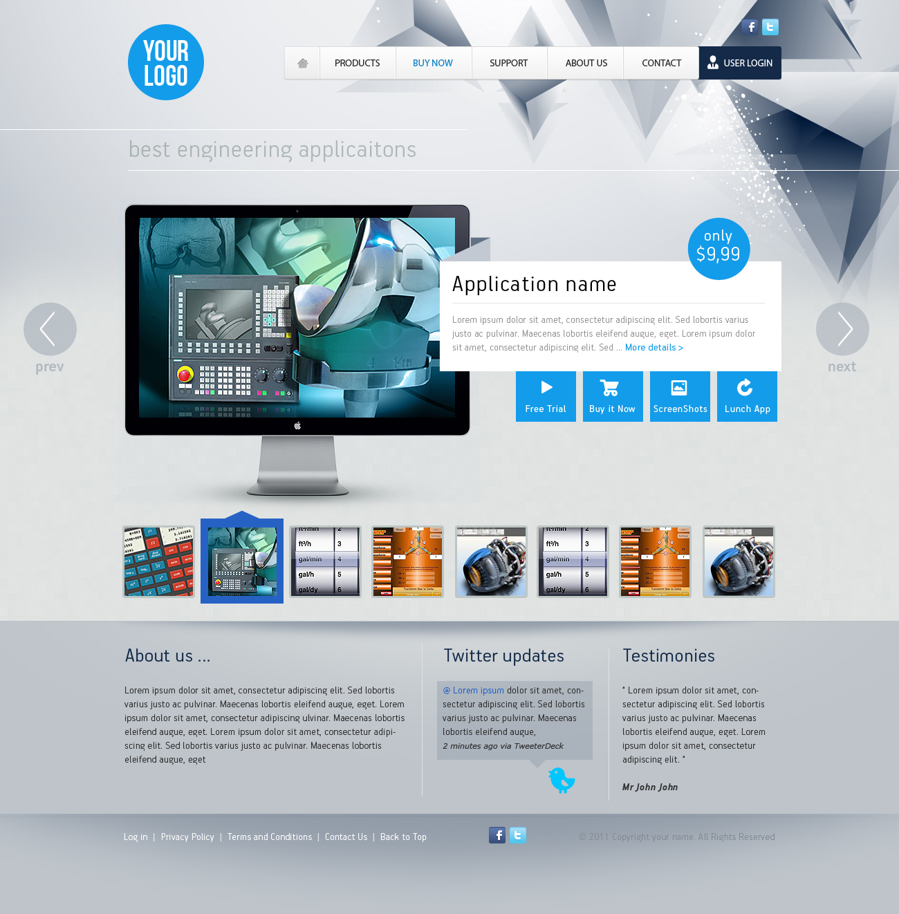 Web Design par blefish pour ce projet | Design #399002