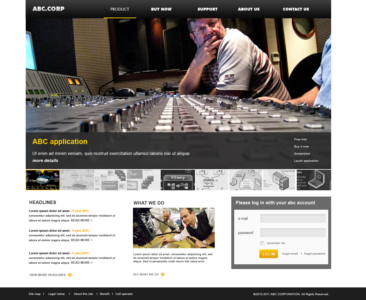 Diseño Web por monographic para este proyecto | Diseño #407322