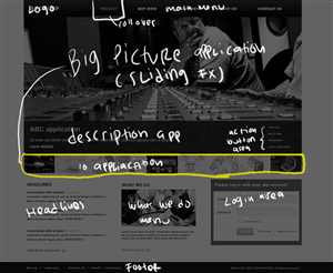 Web Design par monographic pour ce projet | Design : #407331