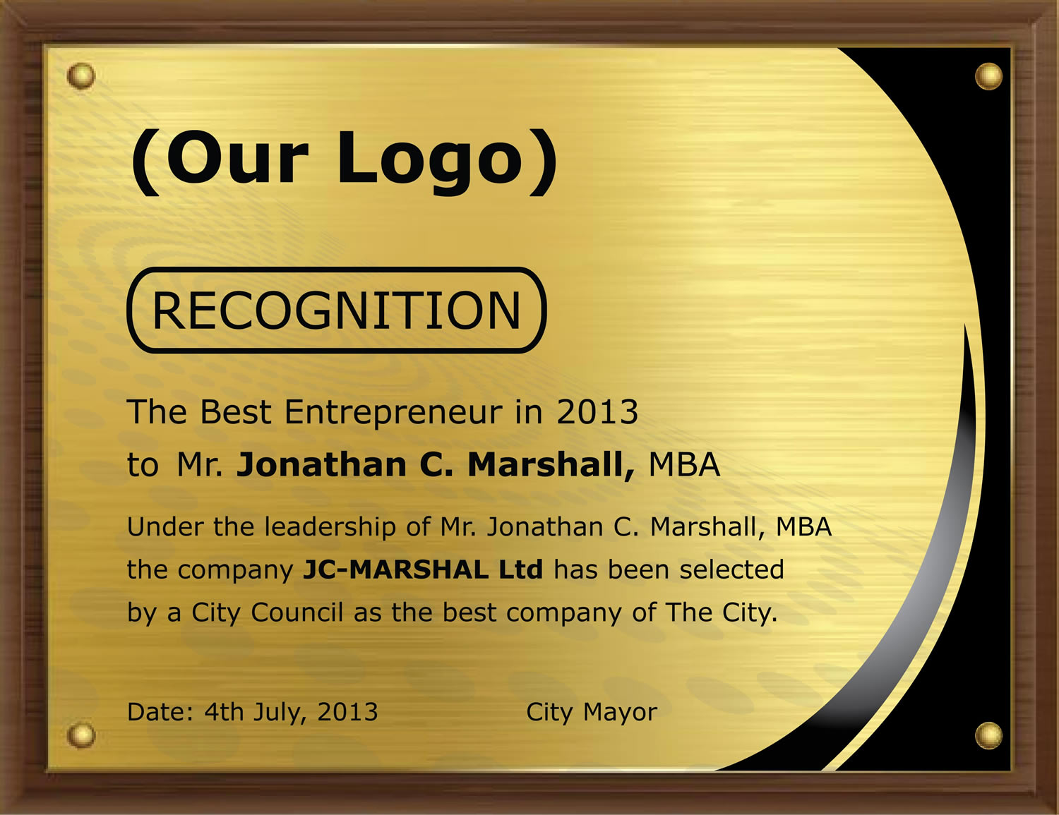 Greeting Card Design by Sbss for Enbekon DataServices GmbH | Design #1929448