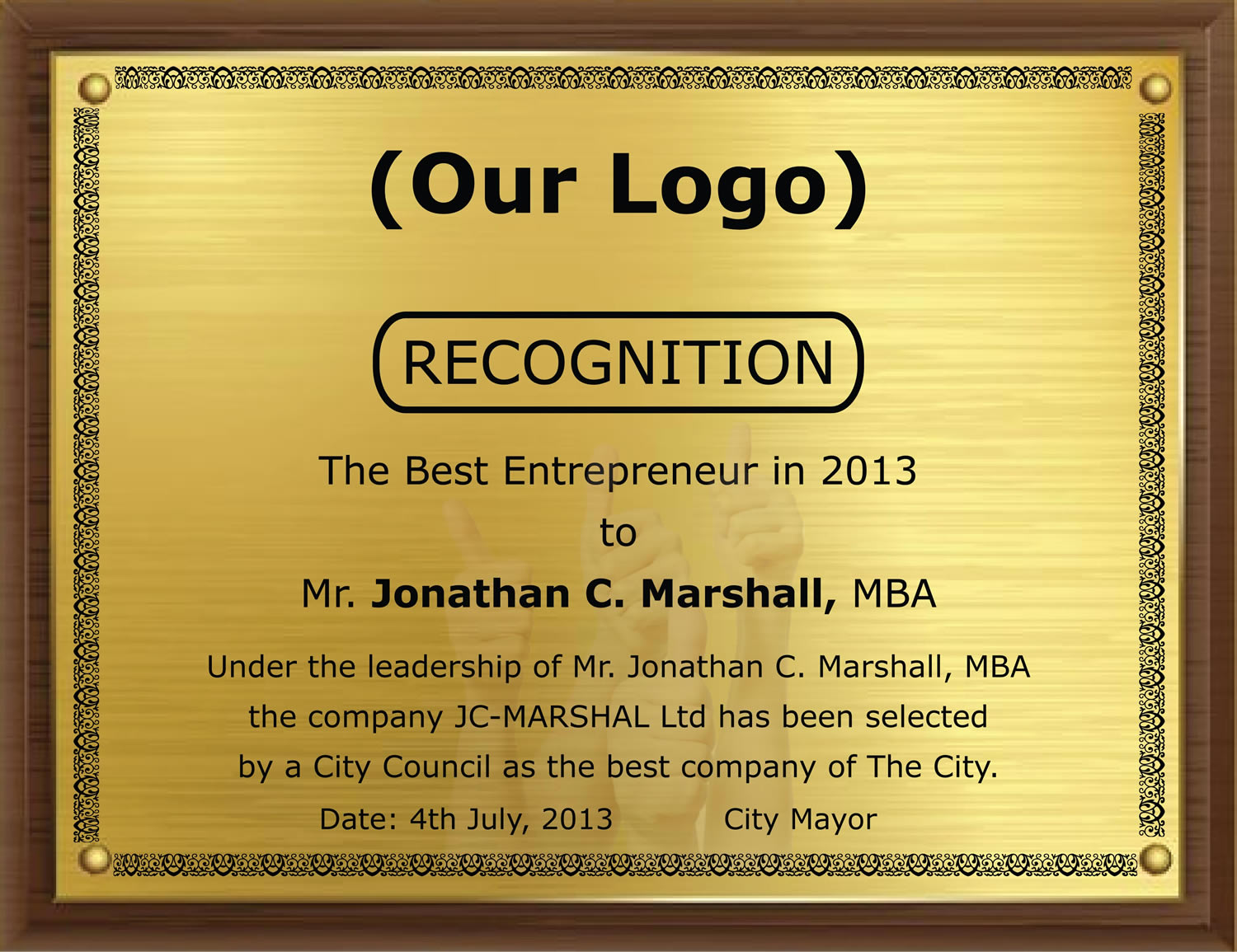 Greeting Card Design by Sbss for Enbekon DataServices GmbH | Design #1929474