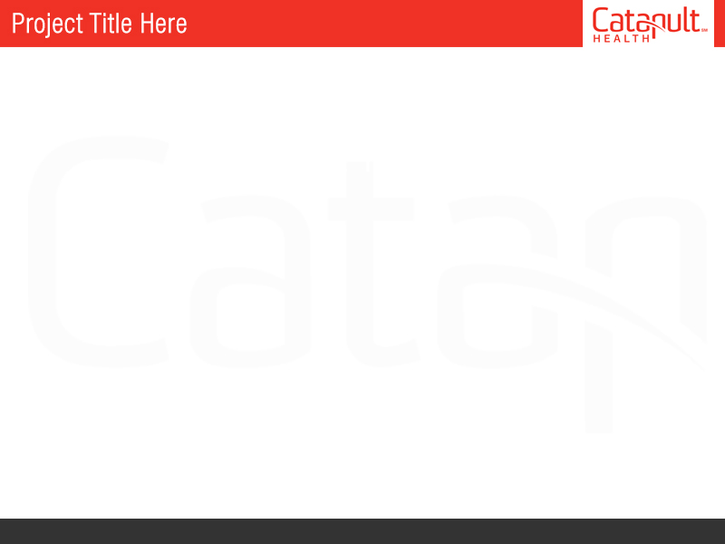 PowerPoint Design by NexQuix for Catapult Health | Design #7800418