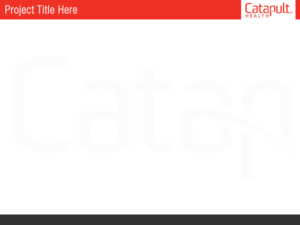 PowerPoint Design by NexQuix for Catapult Health | Design: #7800418