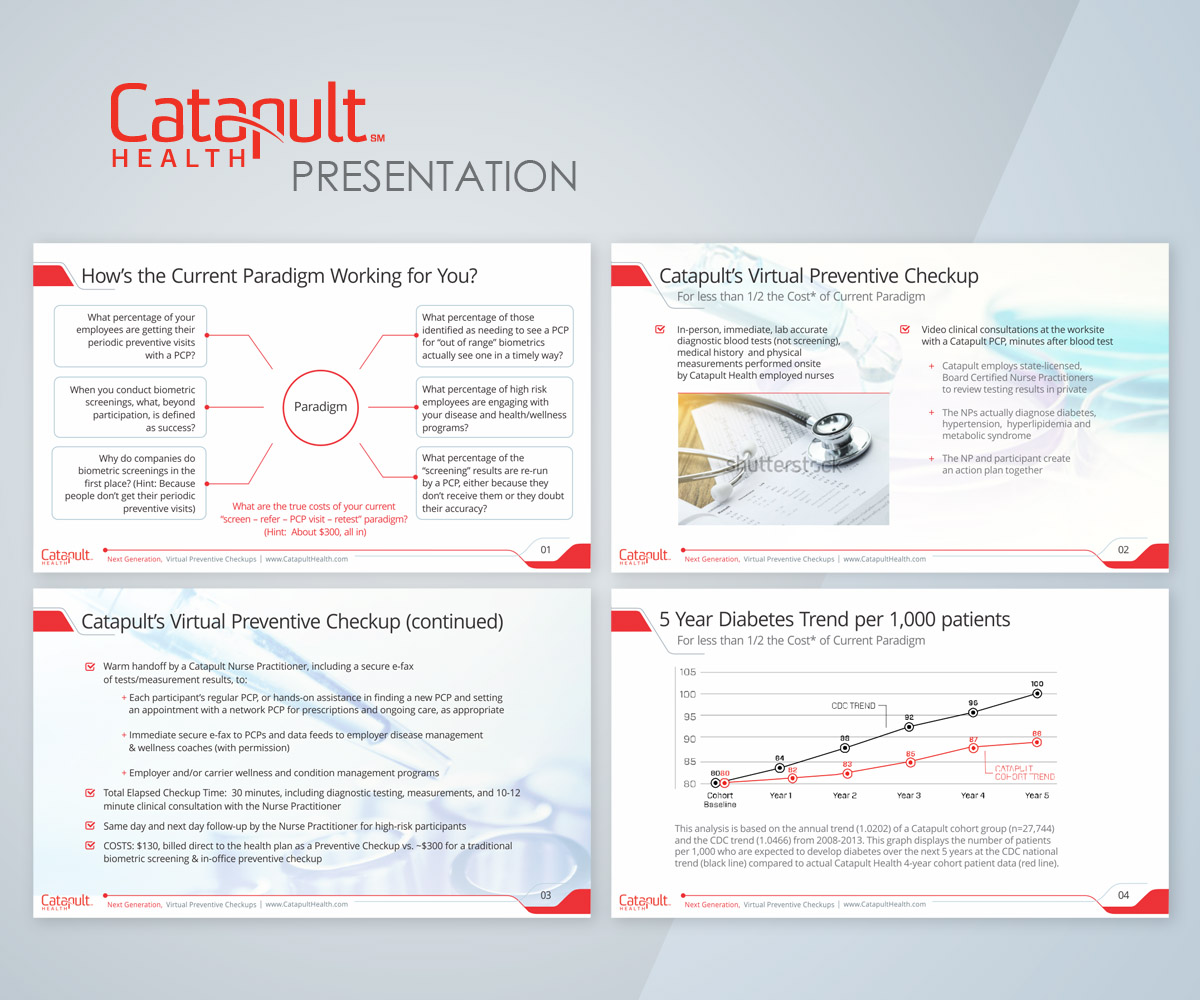 PowerPoint-Design von kepitink für Catapult Health | Design #7912322