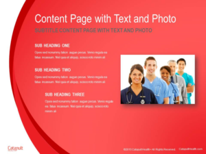 PowerPoint Design by iTech Graphics for Catapult Health | Design: #7802280