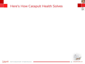 PowerPoint Design by iTech Graphics for Catapult Health | Design: #7814782