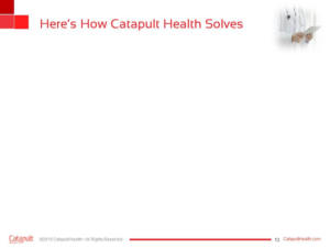 PowerPoint Design by iTech Graphics for Catapult Health | Design: #7814792
