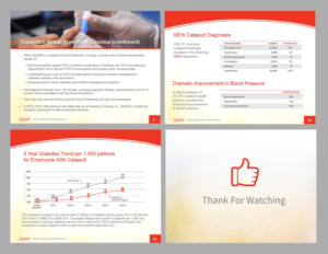 PowerPoint-Design von Zoe Studio für Catapult Health | Design #7837560