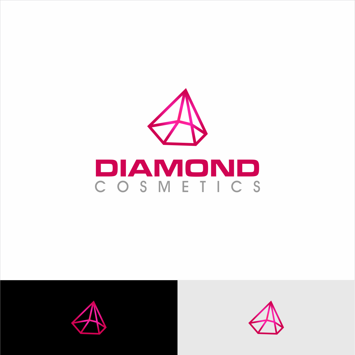 Logo Design by exmus for Diamond Cosmetics | Design #7827773