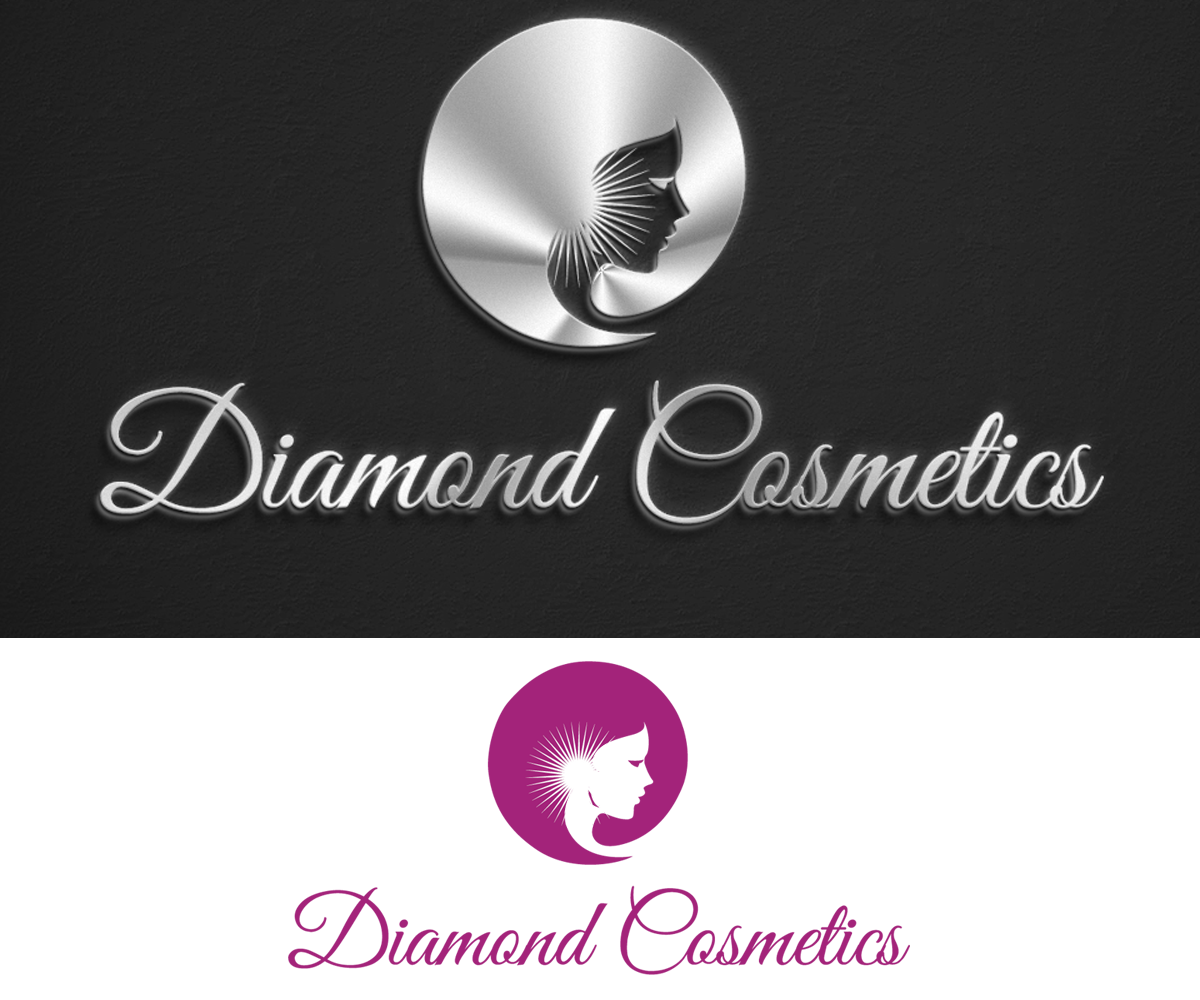 Logo Design by sudheesh venu for Diamond Cosmetics | Design #7815729