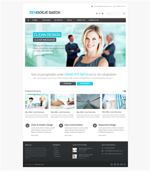 Wordpress Design by TheRCM24 for Pilgrims | Design: #1968885