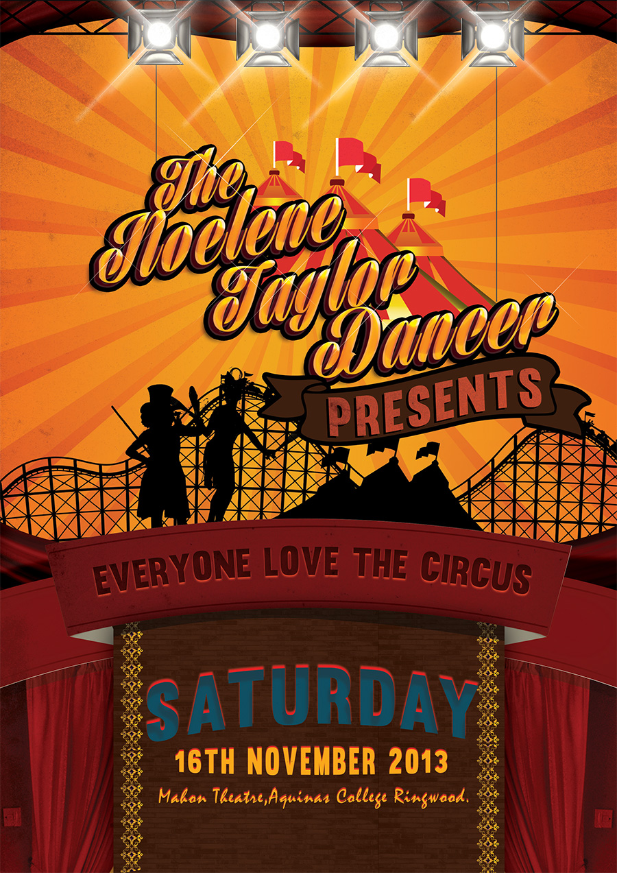 Poster Design by yazid septiansyah for The Noelene Taylor Dancers | Design #1963235