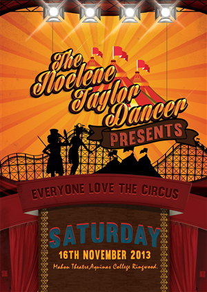 Poster-Design von yazid septiansyah für The Noelene Taylor Dancers | Design: #1963235
