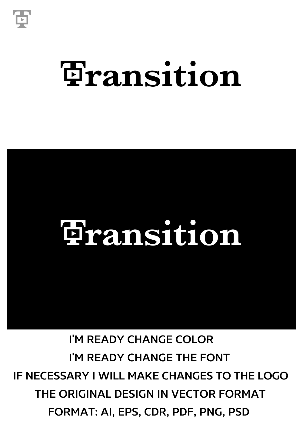 Logo Design by artsterdam for Transition Video Ltd | Design #7806260