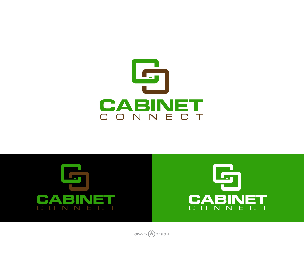 Logo Design by Gravity Designs for Cabinet Connect LLC | Design #7805215