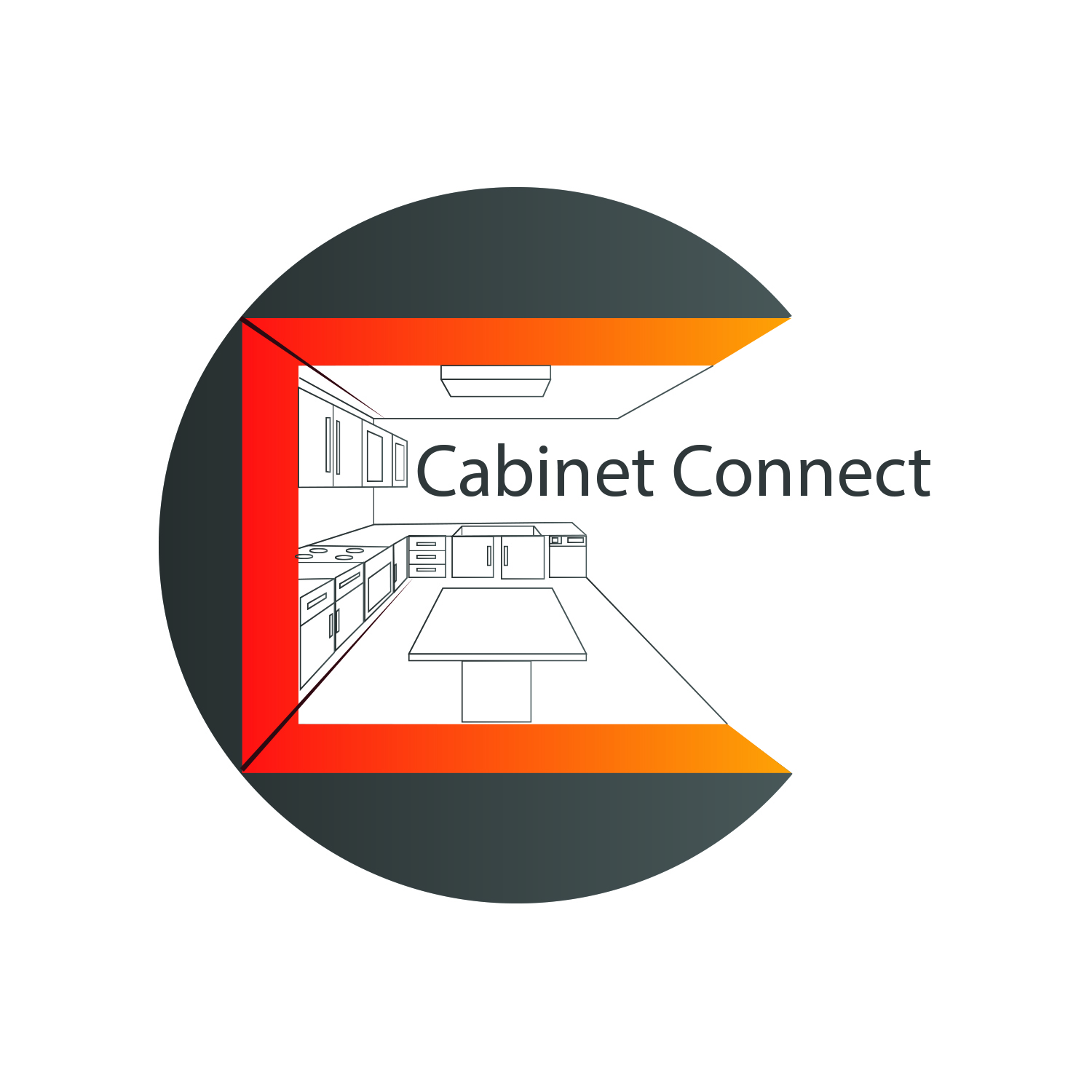 Logo Design by Soumava Ganguly for Cabinet Connect LLC | Design #7851889
