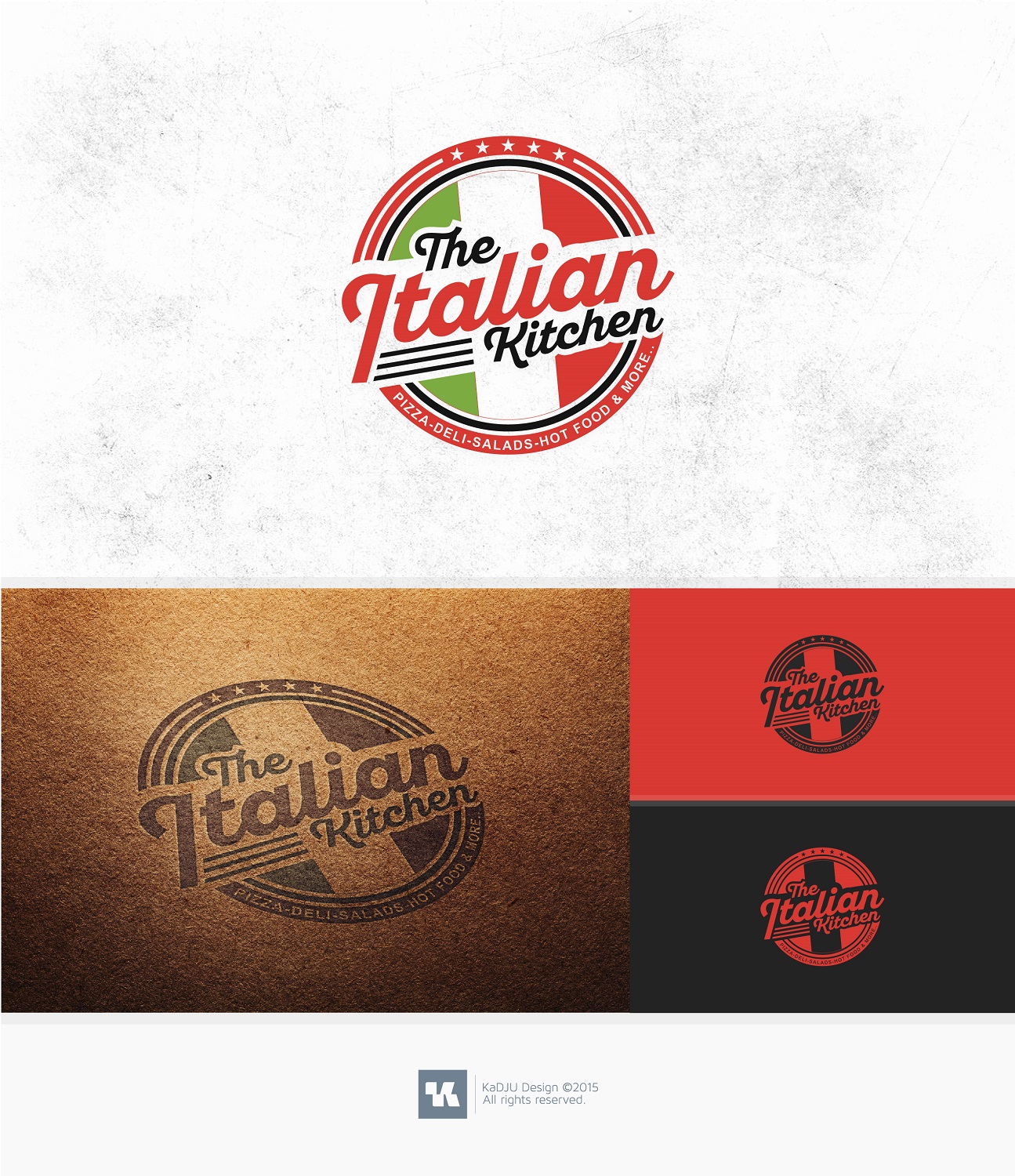 Diseño de Logo por ProBoo para The Italian Kitchen  | Diseño: #7814190