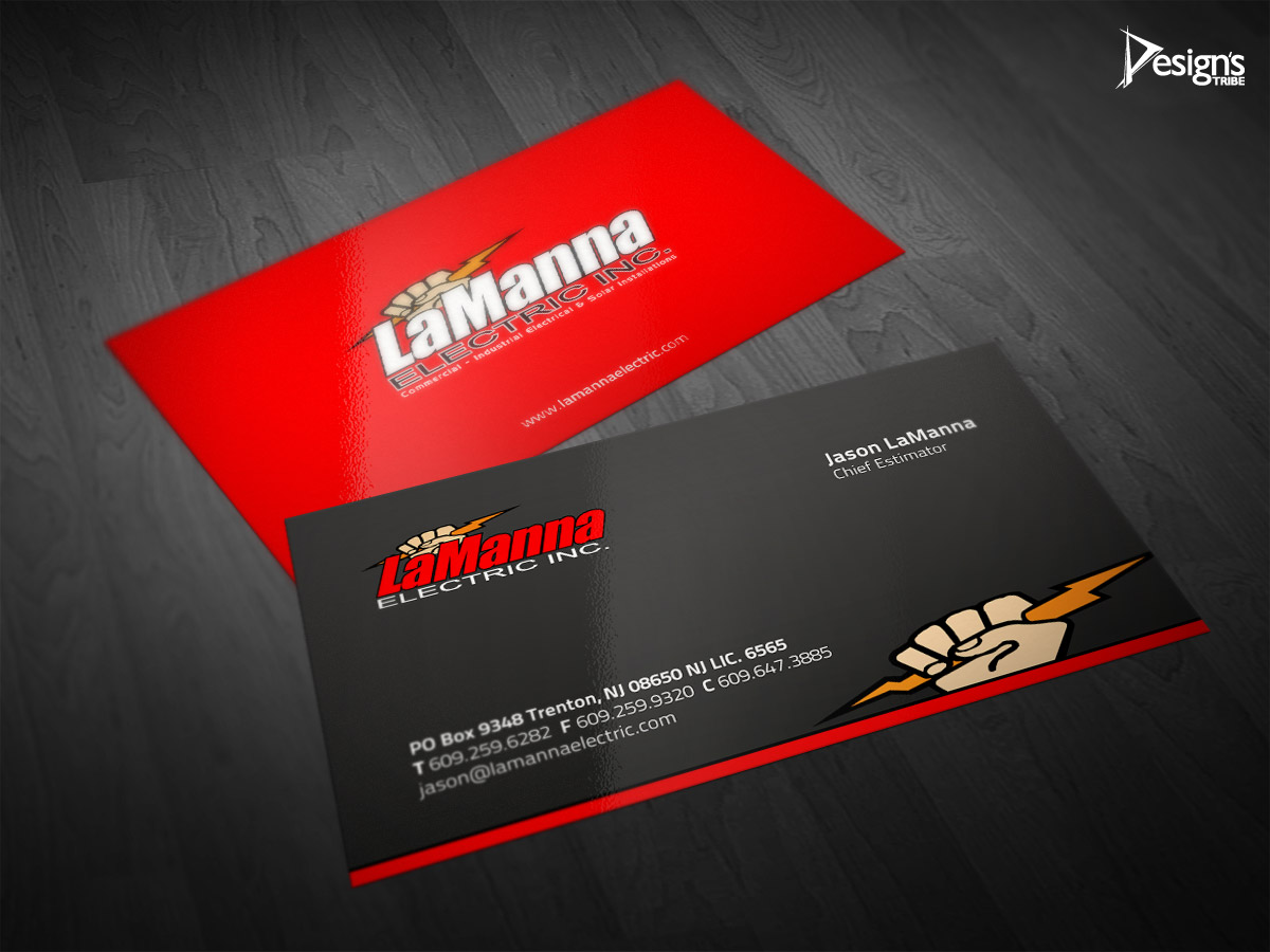 Design de Papeterie par DesignsTRIBE pour LaManna Electric, Inc. | Design #1940896