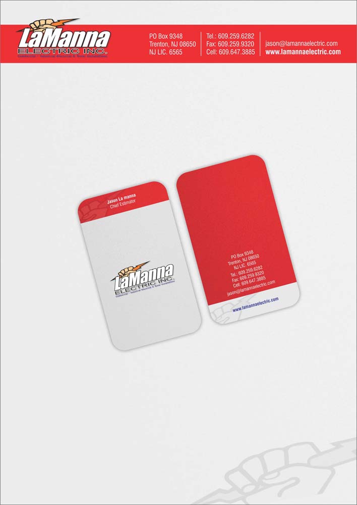 Diseño de Papelería por DezineSolution para LaManna Electric, Inc. | Diseño #1974483