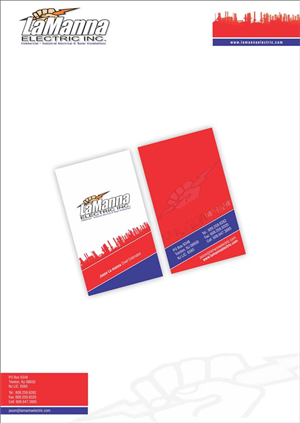Schreibwaren-Design von DezineSolution für LaManna Electric, Inc. | Design: #1974487