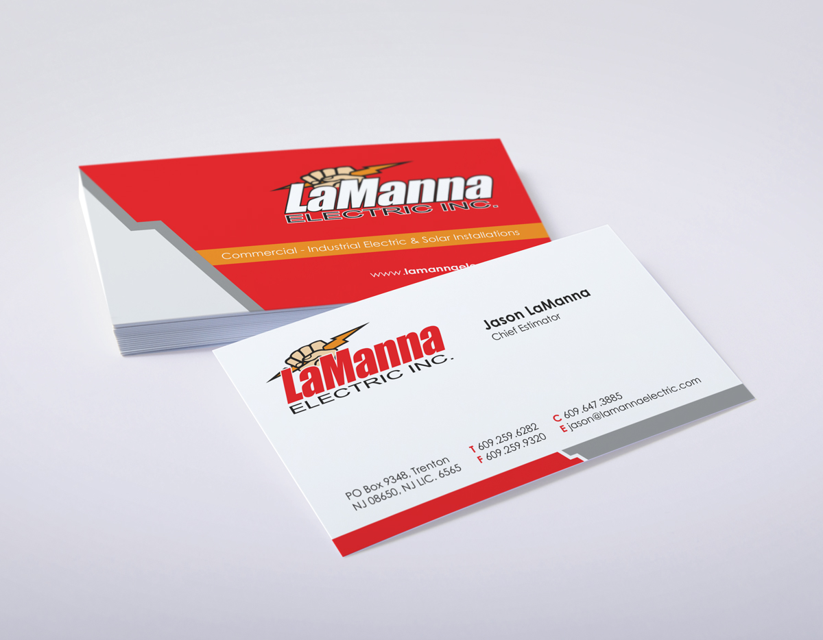 Stationery Design by logodentity for LaManna Electric, Inc. | Design #1932495
