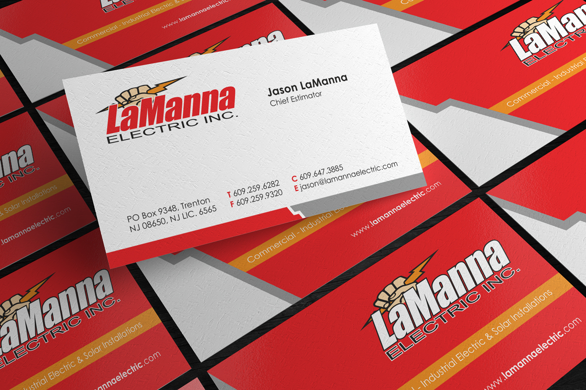 Stationery Design by logodentity for LaManna Electric, Inc. | Design #1932496
