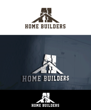 Logo Design by joliau for A1 HOme Builders | Design: #7820281