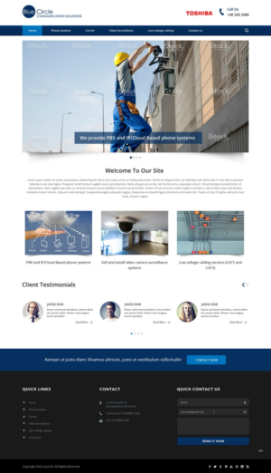 Web Design par pb pour ce projet | Design : #7808507