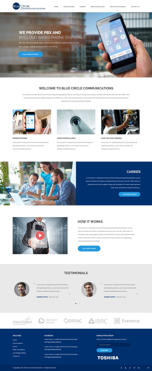 Web Design by pb for this project | Design #7809301