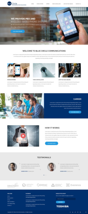 Web Design par pb pour ce projet | Design : #7809301