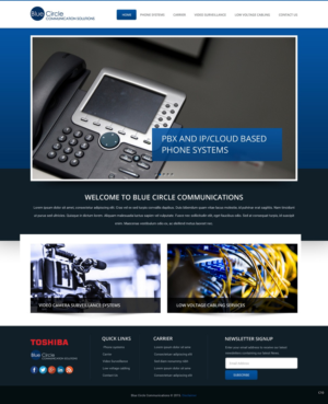 Web Design by pb for this project | Design: #7816961