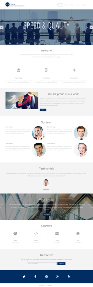 Web Design par iLibart pour ce projet | Design #7825166