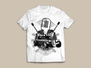 Rehearsal Room /Recording Studio T Shirt design | T-shirt Design by Gfx.26™