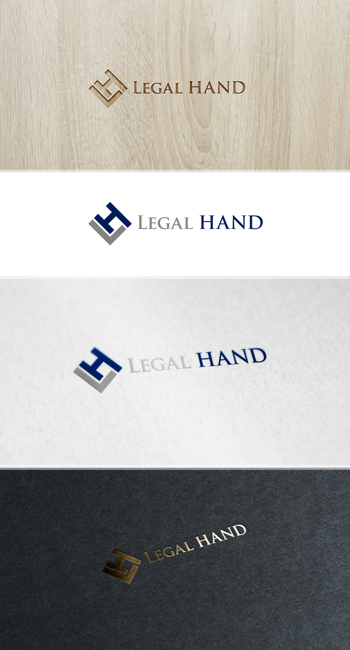 Logo Design by BehindSymbols for Legal HAND | Design #7934268