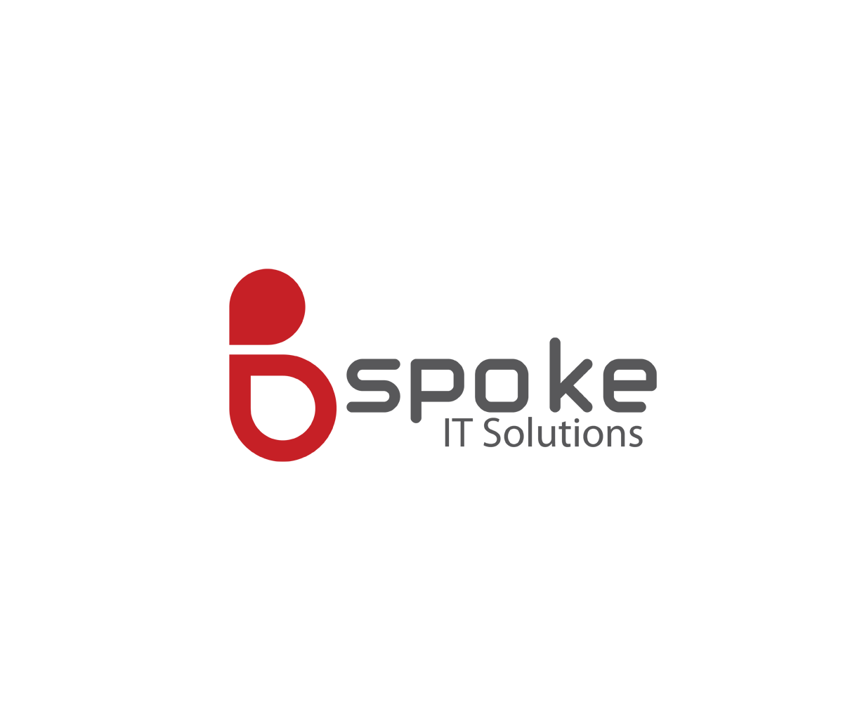 Logo Design by djadvert for B Spoke IT Solutions | Design #7801164