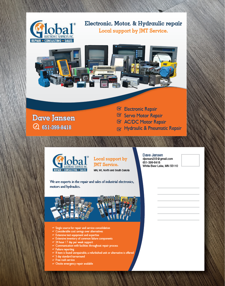 Postcard Design by alex989 for this project | Design: #7803952