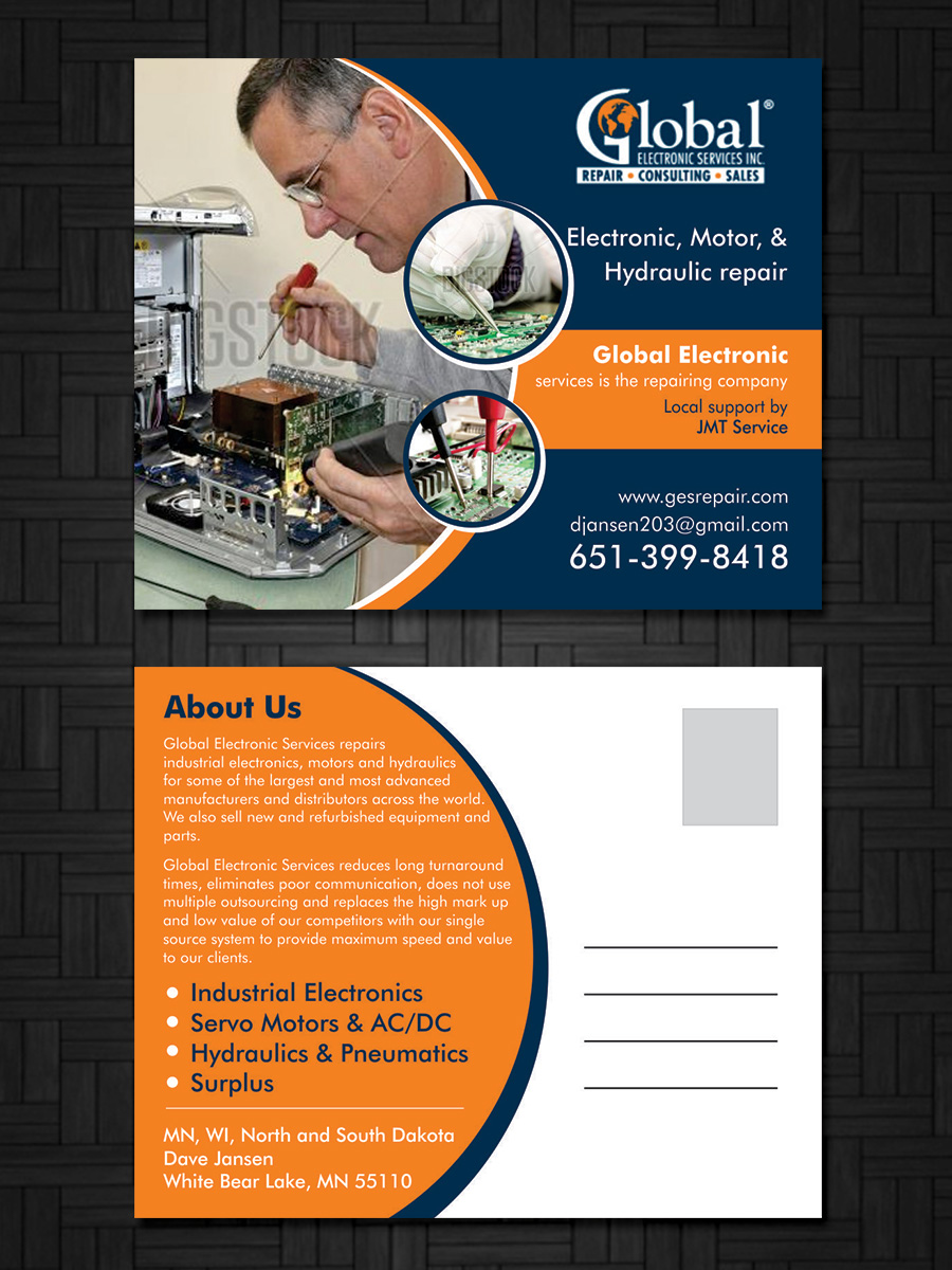 Postcard Design by ESolz Technologies for this project | Design #7806079